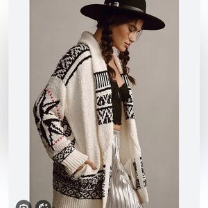 Pilcro Slouchy Waves Cardigan XS/S